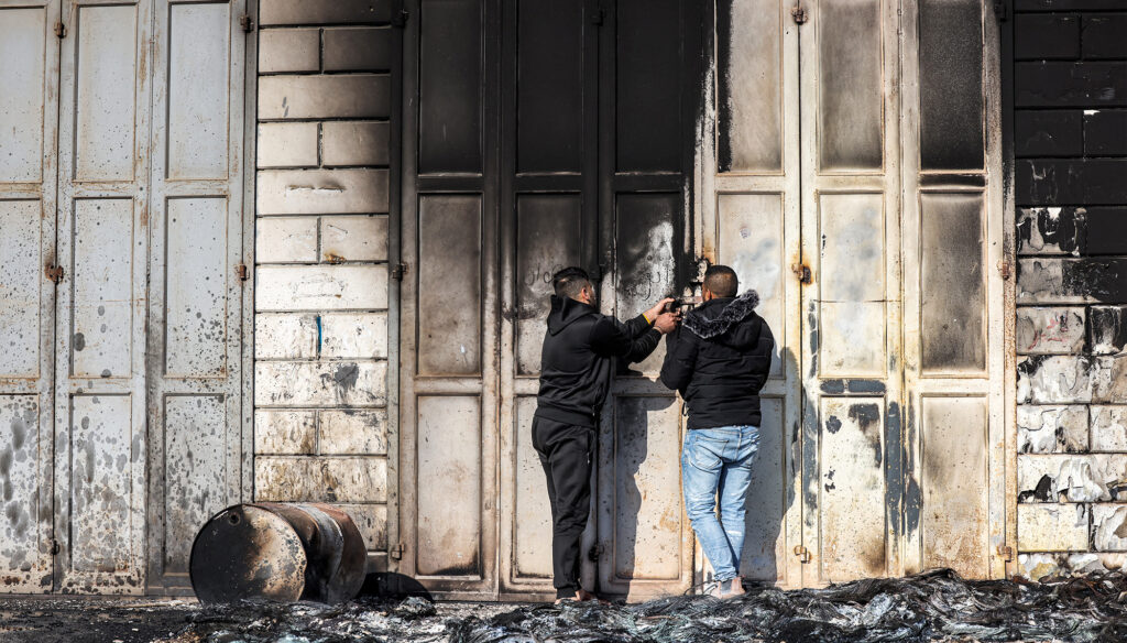 تحت الحصار: «حوّارة مدينة أشباح»