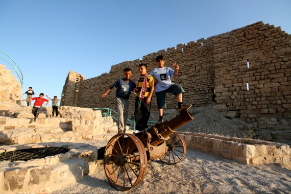 Kids in Kerak